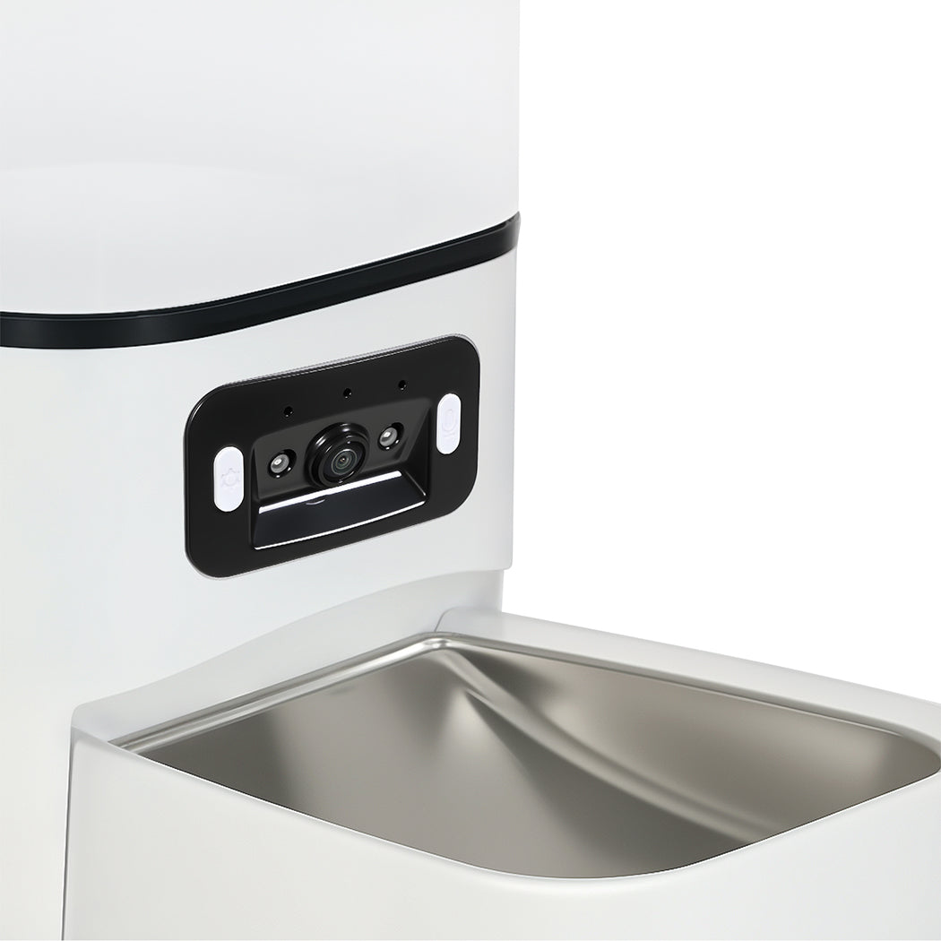 PaWz 6L Automatic Pet Feeder 2 Bowl Food Dispenser