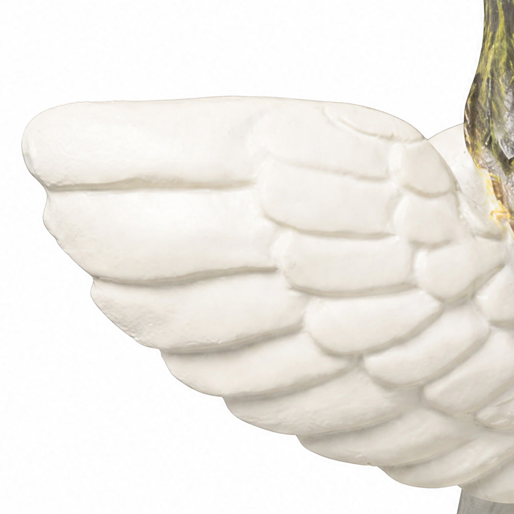 Levede Forget-Me-Not Resin Figurines Thank You Angel Sympathy Gift White