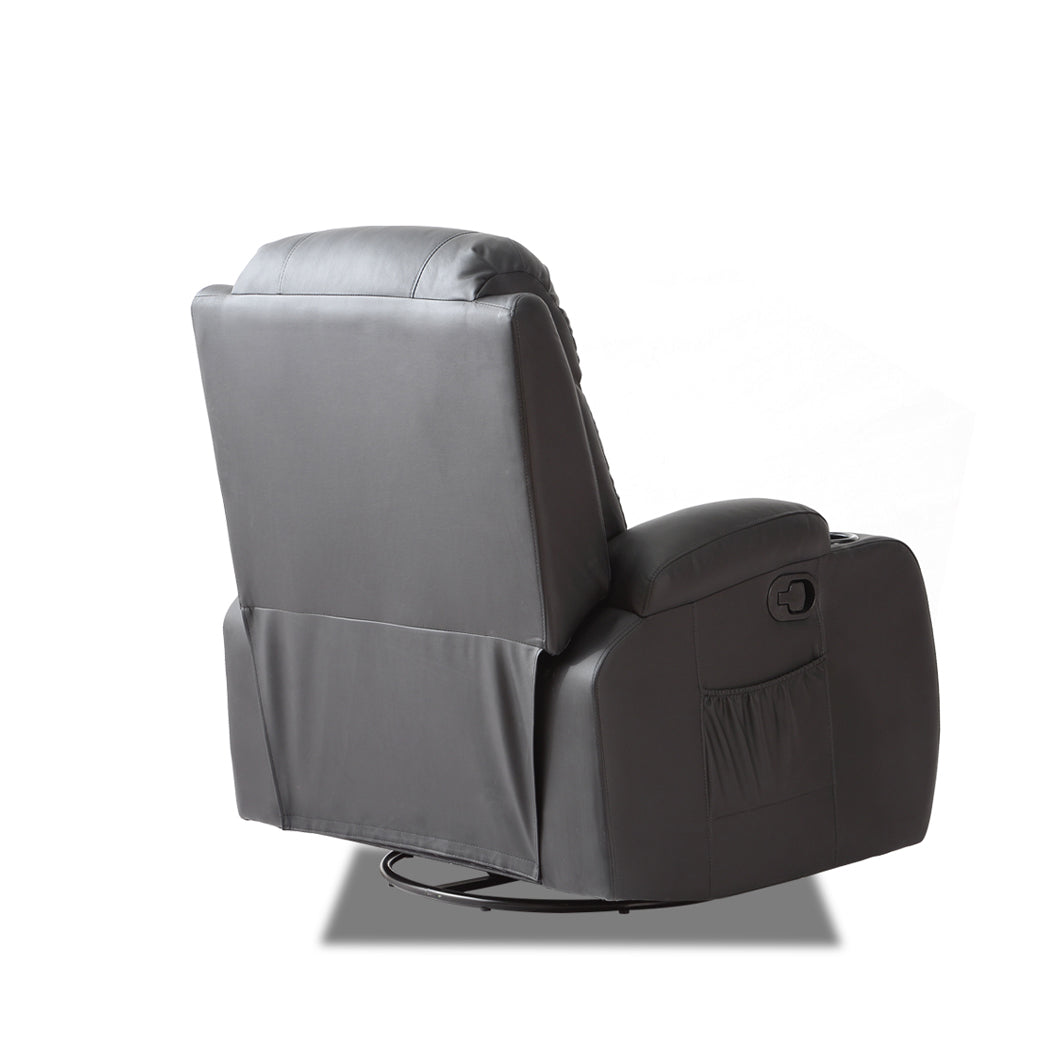 Levede Massage Sofa Chair Recliner 360