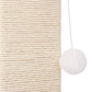PaWz Cat Scratching Post 83cm Tall Sisal with Stable Base for Large Adults White