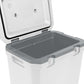 Mountview Cooler Ice Box 27L/43L Portable Chest Trolly For Camping BBQ Picnic