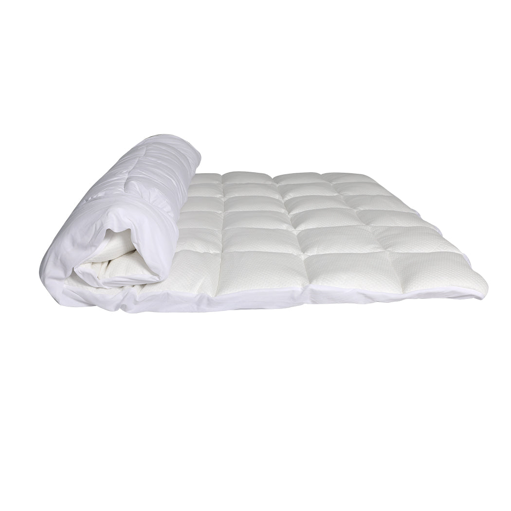 Dreamz Mattress Protector Luxury Topper Double
