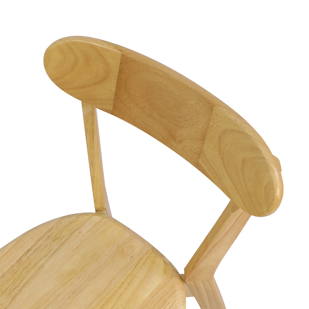 Levede 8x Dining Chairs Wooden Kitchen Chair