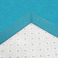 Marlow Coral Velvet Area Rugs Large Mat 120x200cm Blue