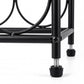 Levede 23 Bottle Wine Rack Kitchen Home Floor Storage Organiser Metal Black