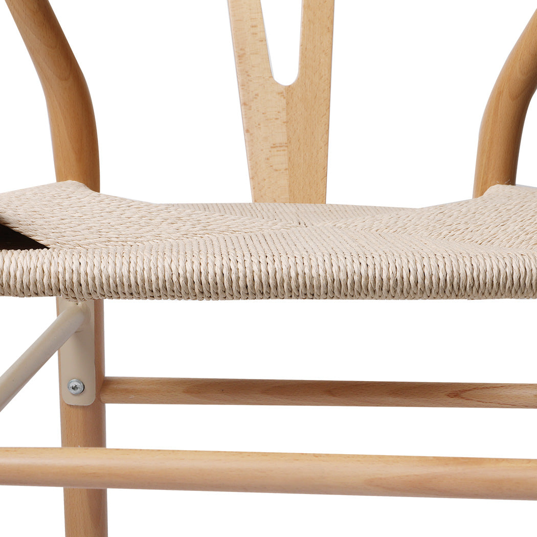 Levede 6x Dining Chairs Wooden Hans