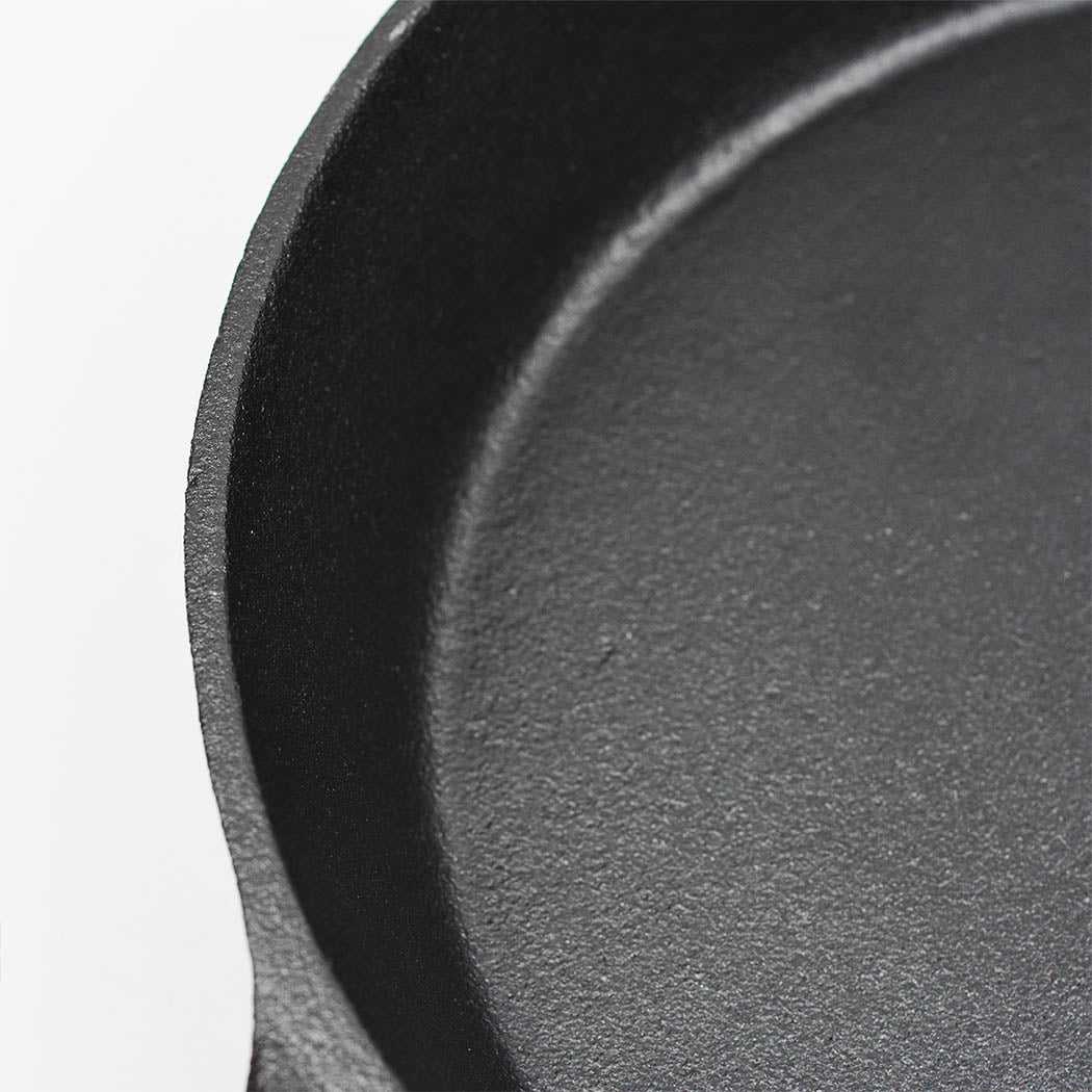 TOQUE Non Stick Frying Pan Cast Iron