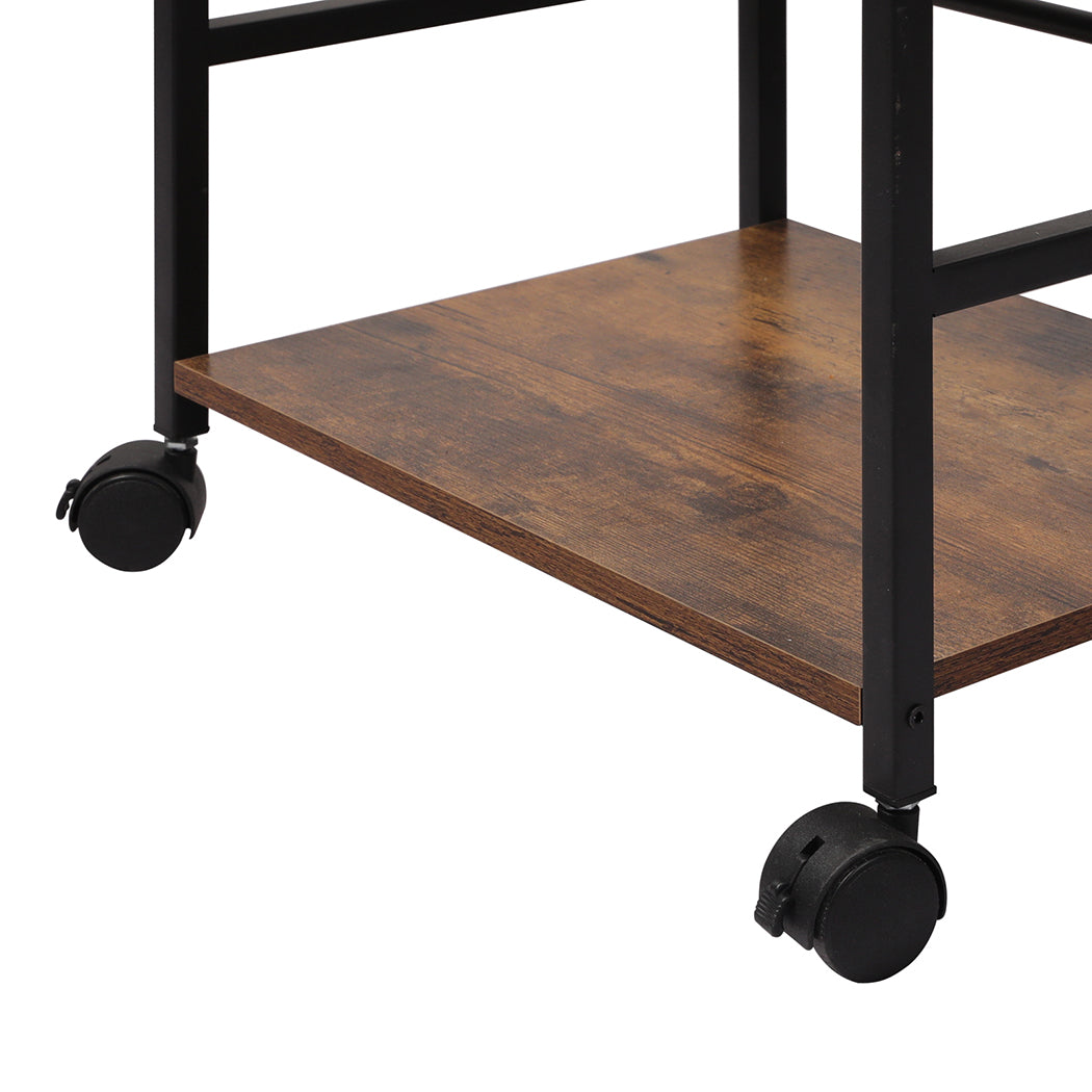 Levede Record Player Stand with Storage Vinyl Record Holder with Display Area