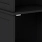 Levede Tall Bathroom Cabinet Storage 166cm Tallboy Cupboard Adjustable Shelf