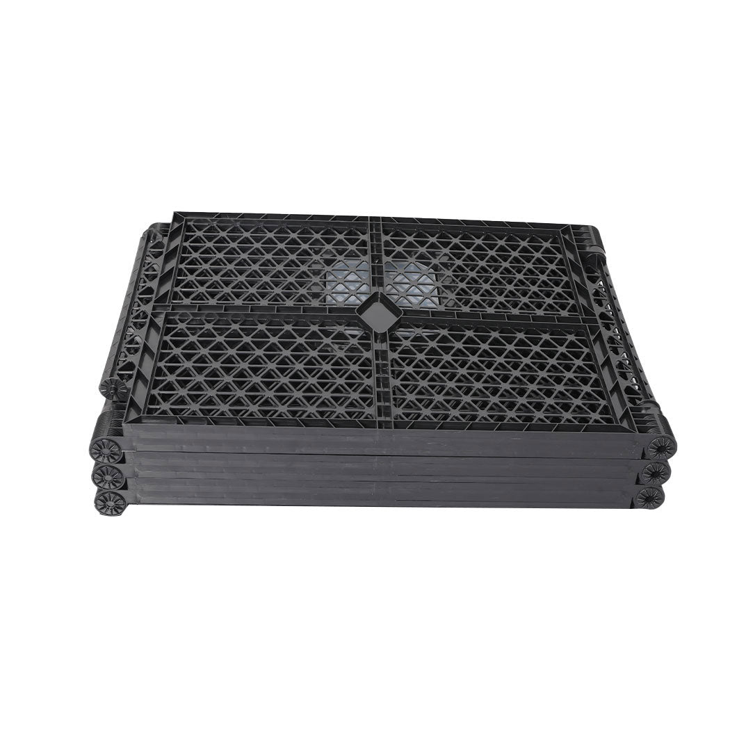 PaWz Pet Playpen Folding Dog Plastic M Medium
