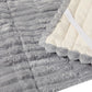 Marlow Sofa Cover Lounge Plush Pet Couch Cover Non-Slip Light Grey 70x180cm