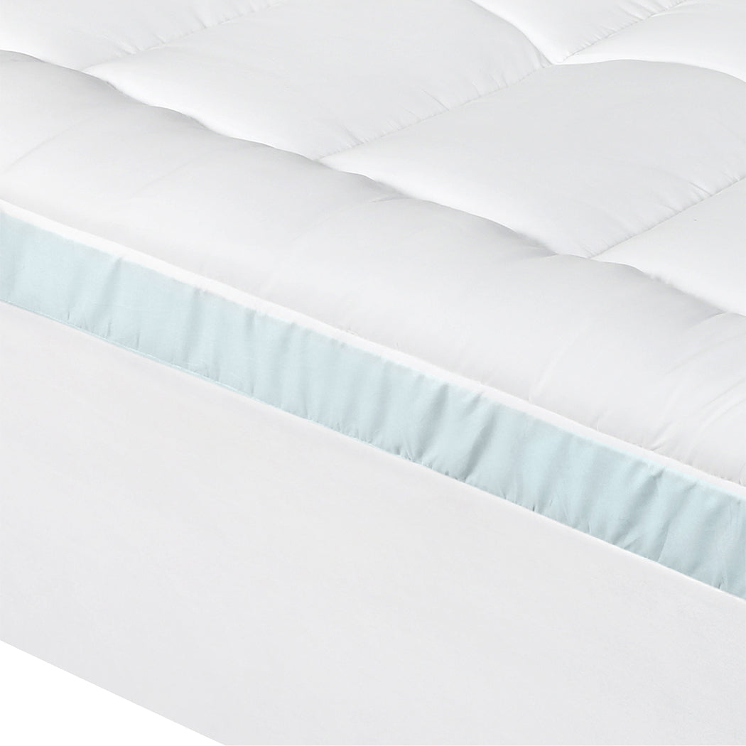 Dreamz Gel Memory Foam Mattress Topper 8cm Double Size