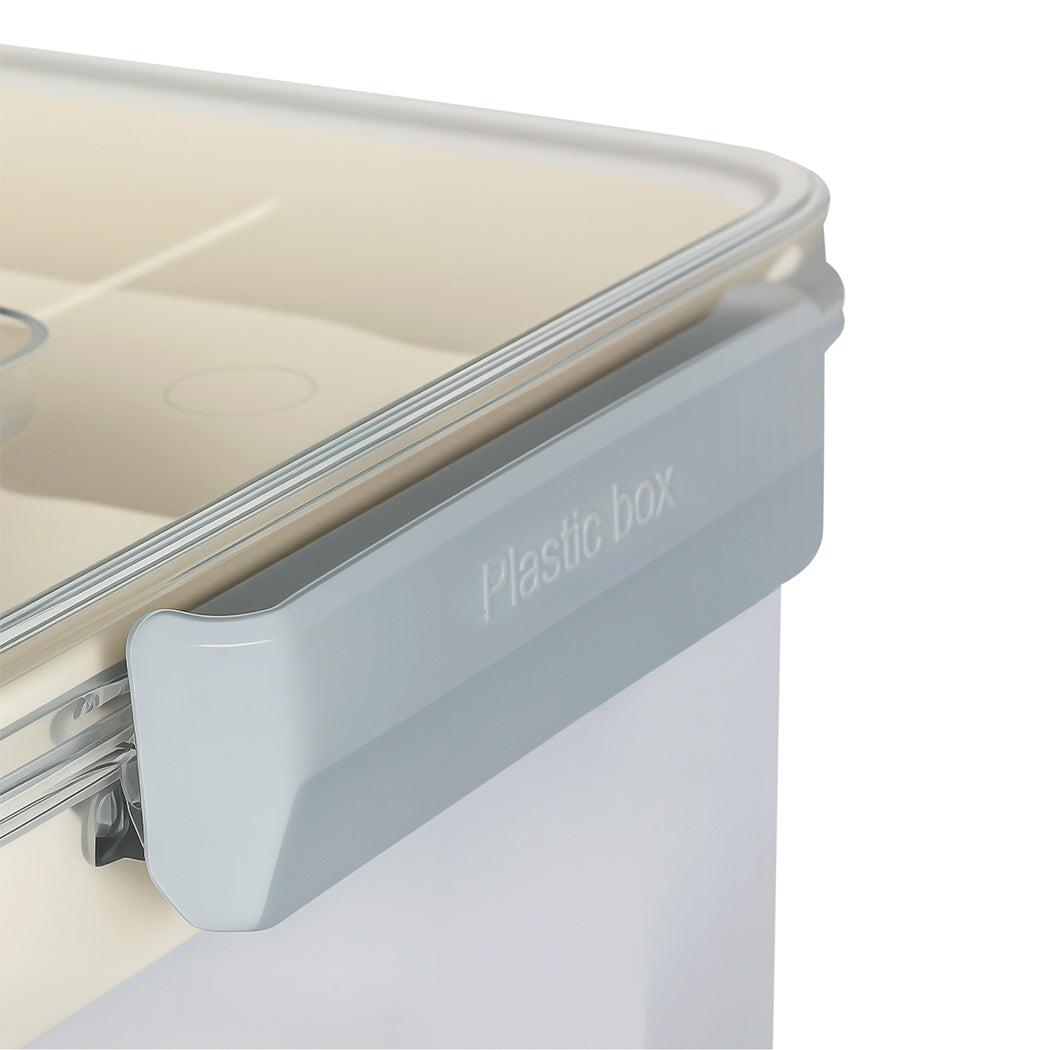 Levede Medical Storage Box Two Layer Medicine Case