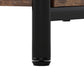 Levede Side Table 2-Tier Industrial Vintage End Table Storage Shelf Nightstand