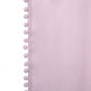 Marlow Blackout Curtains Pink 2 Panels Thermal Insulated Pom Pom 132cm x 213cm