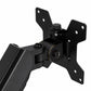 Levede Single Monitor Arm Adjustable 2-Way Desk Mount Rotatable 13-32 inch Black