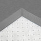 Marlow Coral Velvet Area Rugs Large Mat 180x200cm Grey