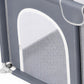 BoPeep Baby Playpen 150x180cm Large Play Pen Mesh Oxford Grey