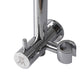 Shower Head High Pressure Set Rain Round Silver