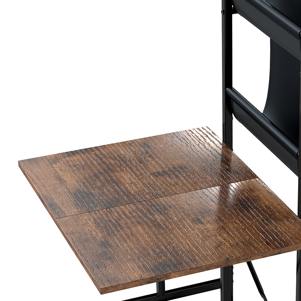 Levede Tall Record Player Stand Vinyl Storage Up to 200 Albums Turntable Rack