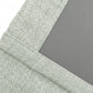 Marlow Blackout Curtains 2 Panels Thermal Linen Look Blockout Drapes Green