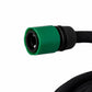 Traderight Soaker Hose 50M Deep Root Watering Even Flow for Garden Beds Black