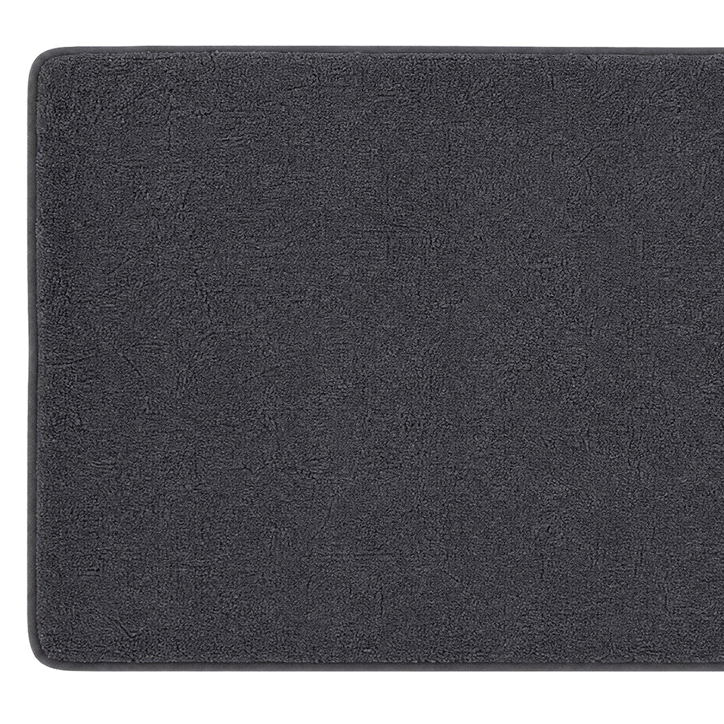 Marlow Door Mat Non Slip Absorbent Washable Pet Friendly for Entrance Grey