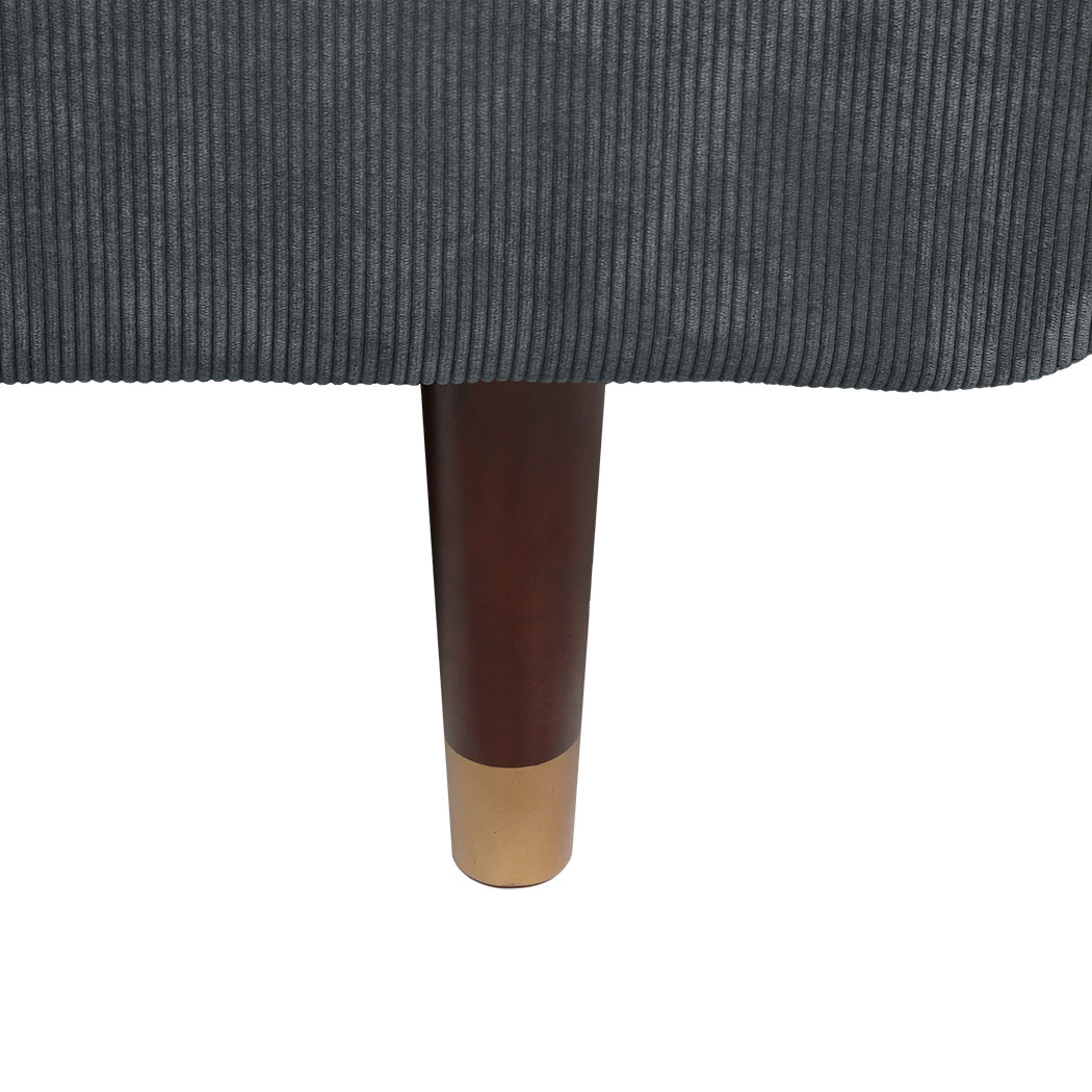 LEVEDE CONVERTIBLE SOFABED WITH USB CHARGE AND SIDE TABLE