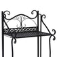 Levede Plant Stand 4 Tiers Outdoor Indoor Black