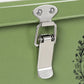 Toque Seed Storage Box 4-Compartment Organiser Metal Seed Box Deep Green