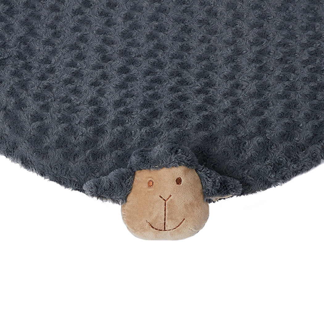 PaWz Pet Bed Cat Calming Beds Dog Squeaky L Charcoal Large