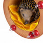 Emitto Hedgehog Solar Garden Statue Light Outdoor Ornament Hand Painted Decor
