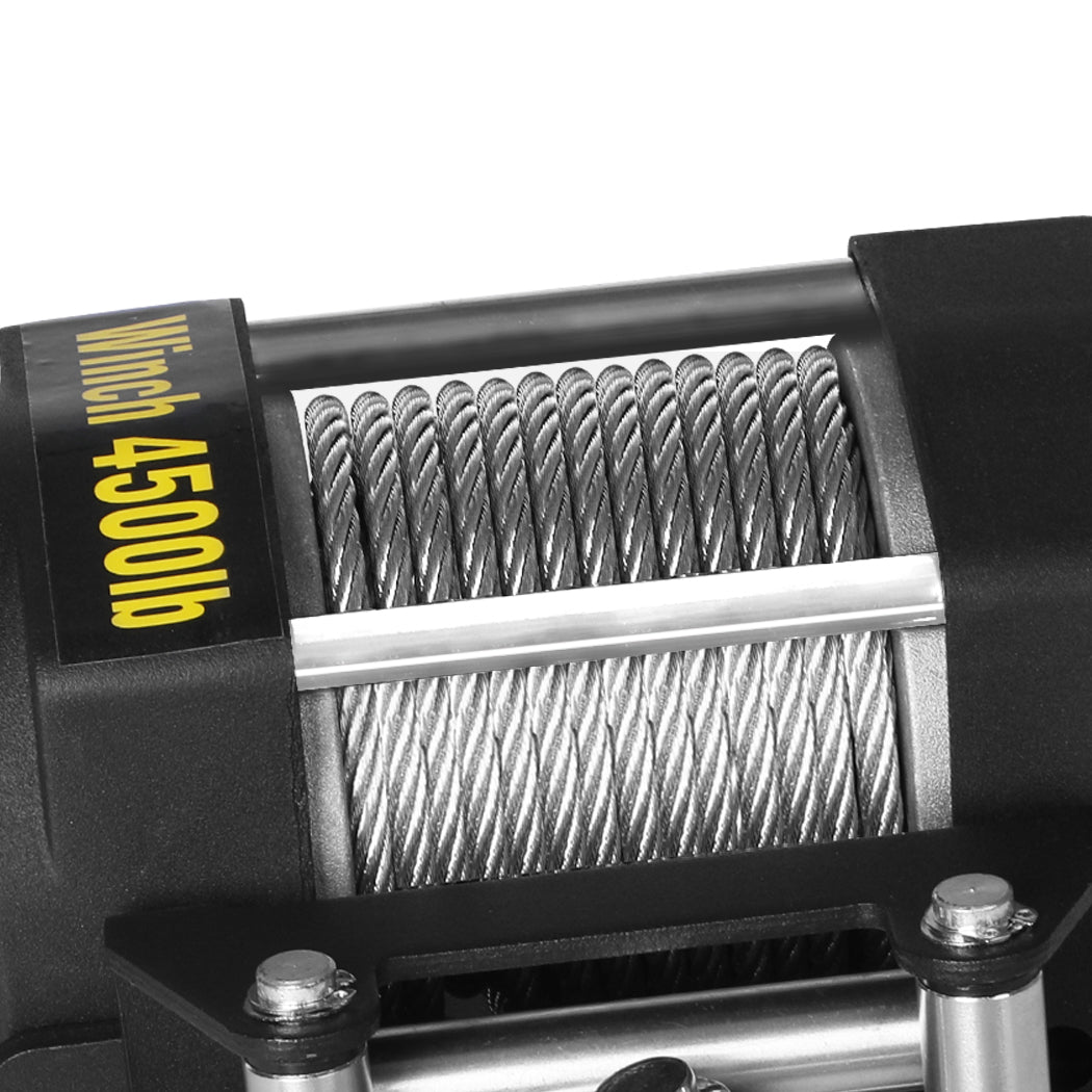 Electric Winch 4500LBS/2041KG 12V Wireless