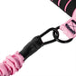 Centra Resistance Bands Set Foot Pedal 3 Tube Adjustable for Home Workout Pink