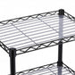 Levede Storage Shelves 6 Tier Carbon Steel Wire Rack Shelving Unit Kitchen Black