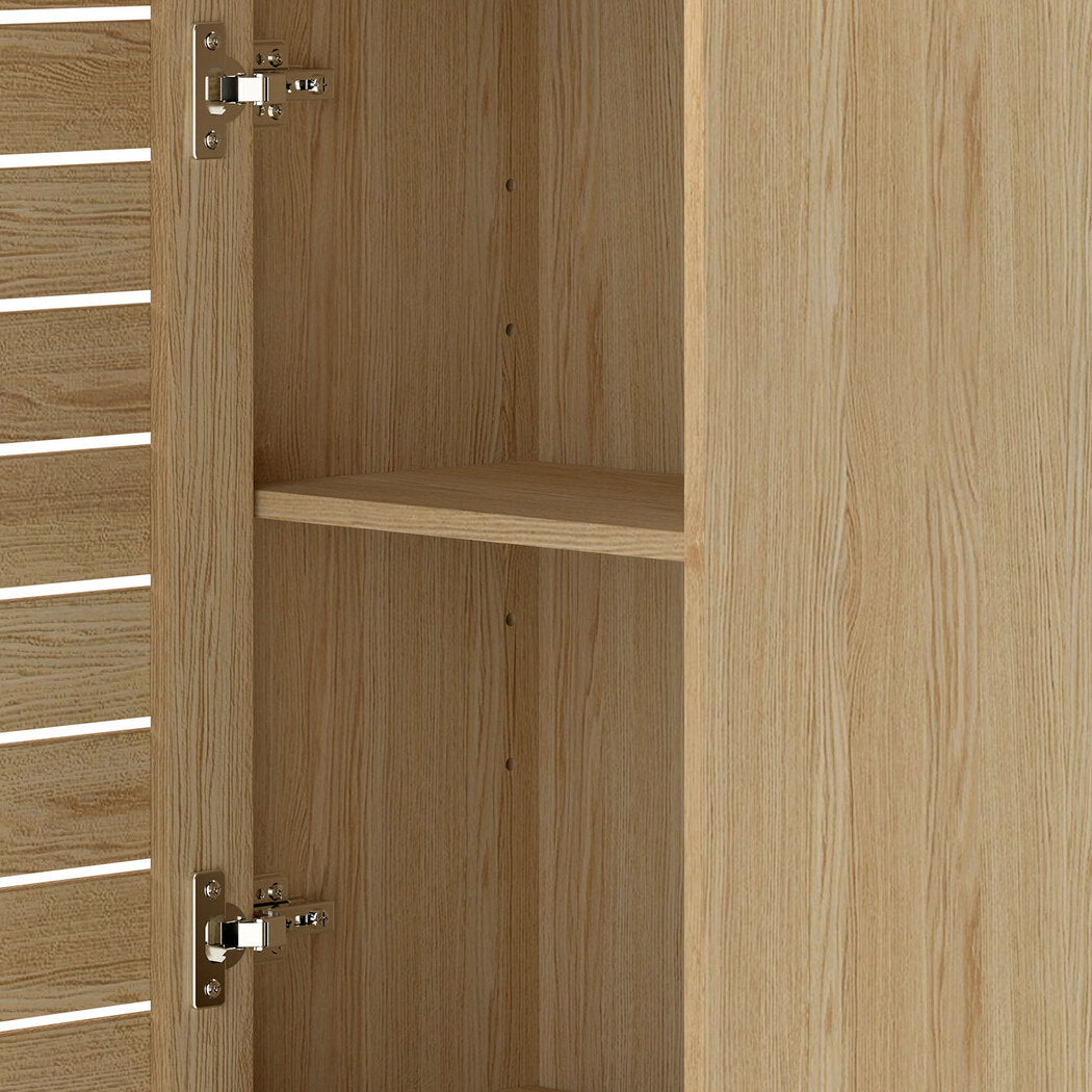 Levede Tall Bathroom Cabinet Storage 165cm Tallboy Adjustable Shelf Cupboard
