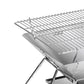 Levede Portable Folding BBQ Charcoal Grill Silver