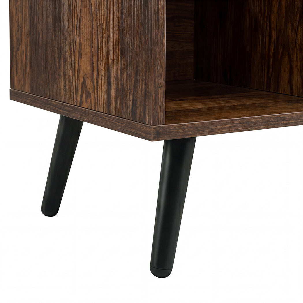 Levede Record Player Stand Vinyl Holder Cabinet Turntable Table 300+ Albums