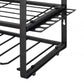 Levede Garage Storage Organiser 3 Tier Wall Mounted Power Tool Rack Metal Black