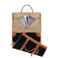 Slimbridge Garment Bags 2 in 1 Hanging Suit Bag Black