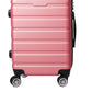 Slimbridge 20" Carry On Luggage Case Rose Gold 20 inch