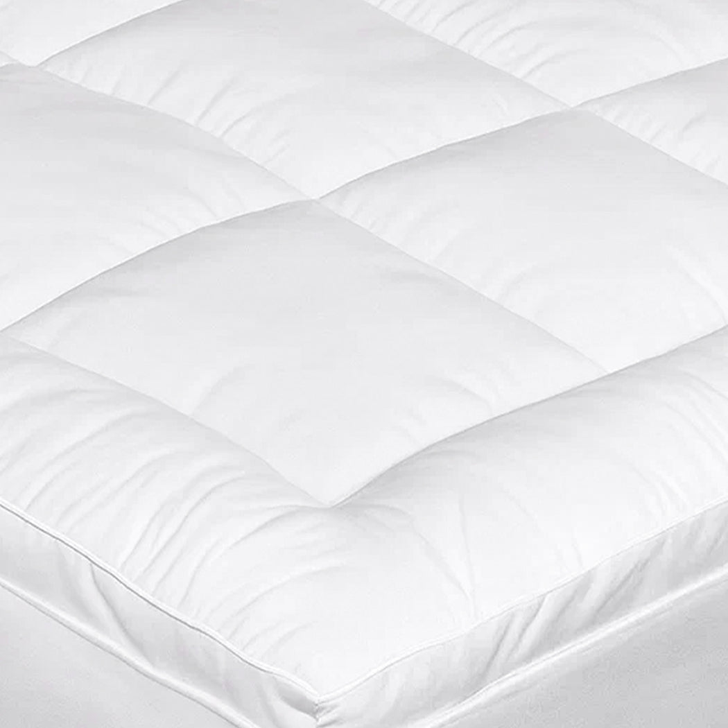 Dreamz Mattress Topper Pillowtop Cover Protector Single