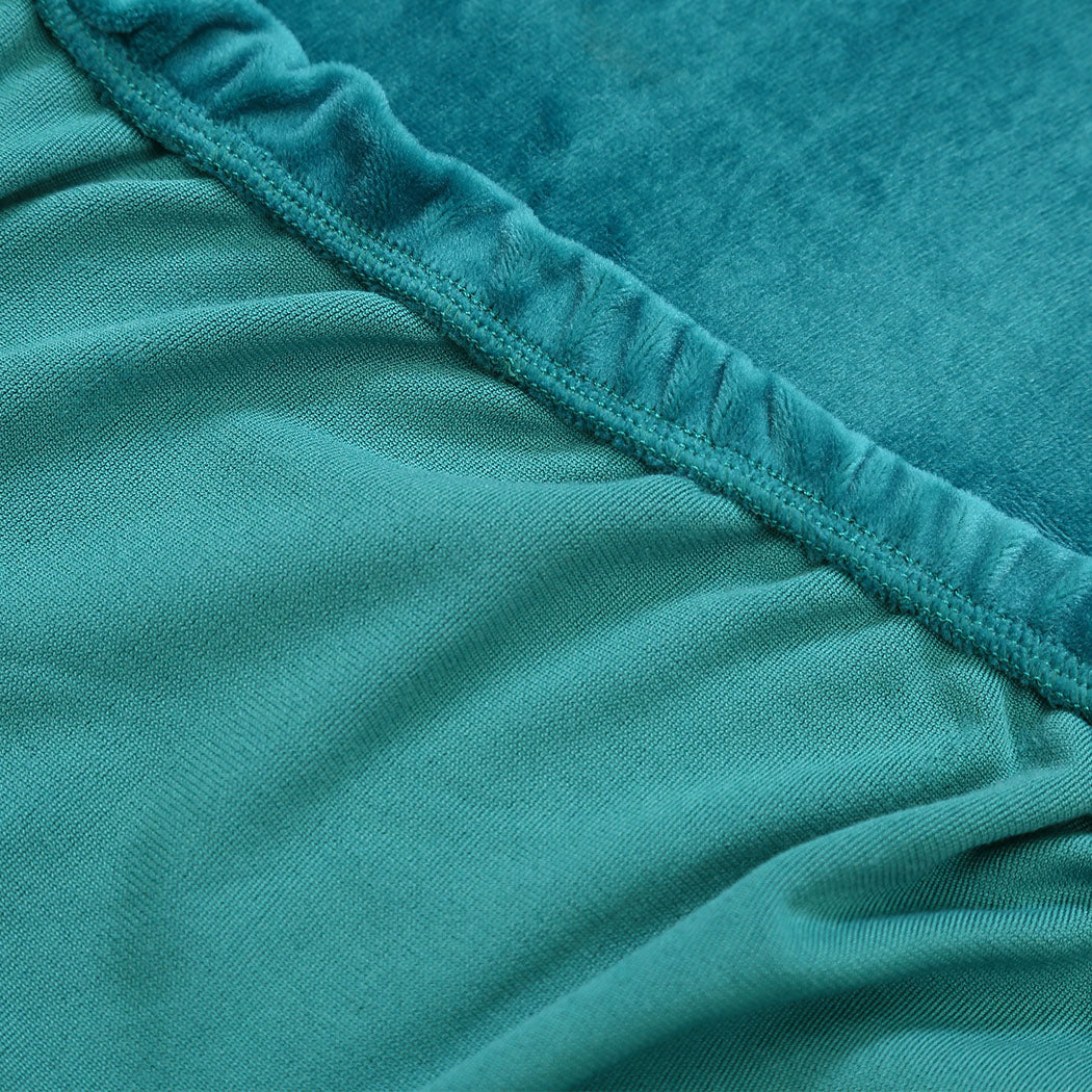 Marlow Sofa Covers 3 Seater High Stretch Green Agate Green