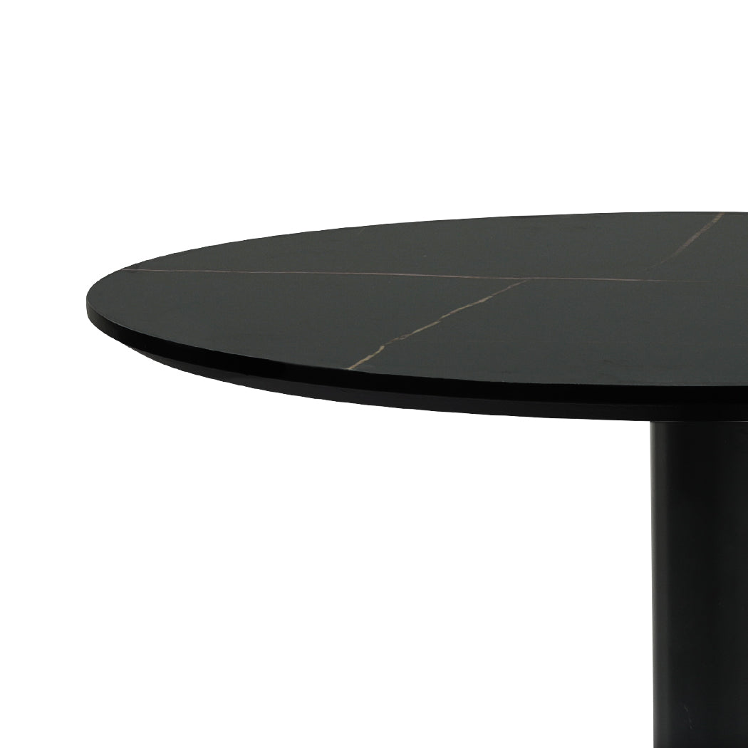 Levede Bar Table Swivel Gas Lift Counter Black