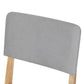 Levede Dining Chairs 6 Upholstered Kitchen Chair