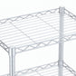 Levede Shelving Unit Adjustable Rack 6 Tier 161cm Carbon Steel Laundry Silver