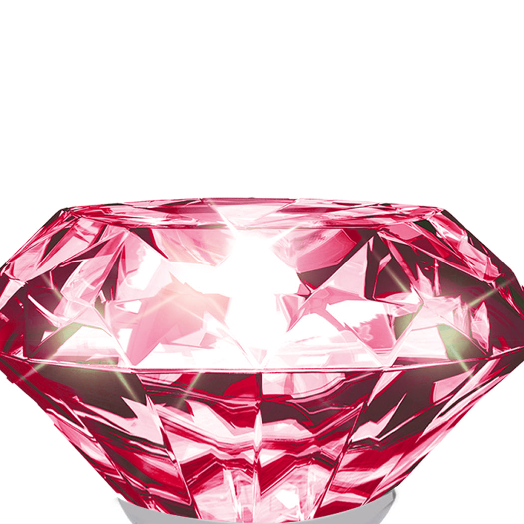16 Pcs Red Crystal Knobs Diamond 30mm Small Red