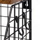 Toque Fruit Snack Storage Basket 2PCS Stackable Wall Mounted Kitchen Wood Lid