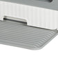 PaWz Fully Enclosed Cat Litter Box Mat Grey