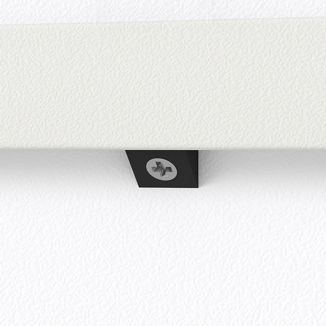 Levede 6 Tier Book Shelf Adjustable Shelves White